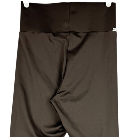 NWOT Adidas Women's Brown Stretch Logo Skinny High-Waisted Leggings Size Small - Picture 4 of 10